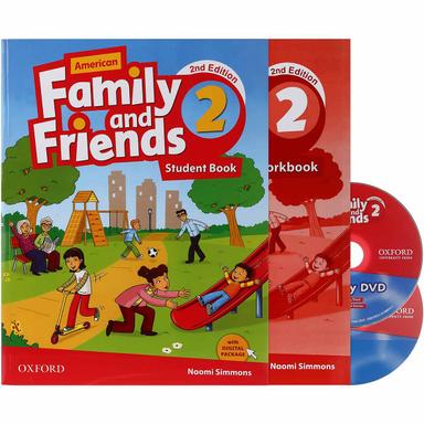 American Family and Friends 2 Second Edition Student's Book + Workbook product image