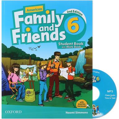 American Family and Friends 6 Second Edition Student's Book + Workbook product image