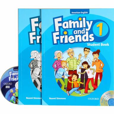 American Family and Friends 1 Student's Book + Workbook product image