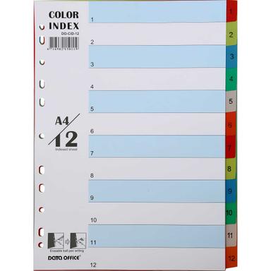دیوایدر رنگی کد DO-CID-12 بسته 12 عددی product image