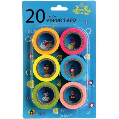 چسب کاغذی رنگی اسکول فنز با عرض 2 سانتی متر product image
