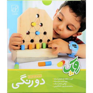 بازی فکری چوبین مدل دو رنگی سری روپک product image