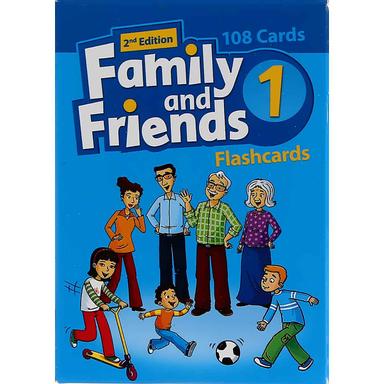 فلش کارت Family and Friends 1 second edition product image
