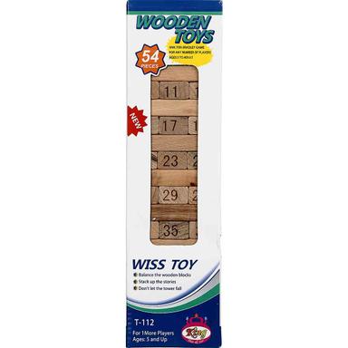 بازی فکری کینگ مدل جنگا کد T-112 product image