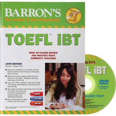 کتاب TOEFL iBT Fifteenth Edition product image
