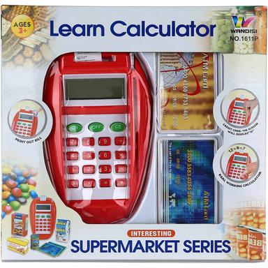 اسباب بازی دستگاه کارت خوان کد 1611P سری Supermarket product image