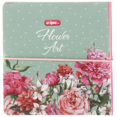 دفتر یادداشت 110 برگ کلیپس طرح Modern Art کد 2320 کش دار product image