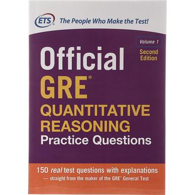 Official GRE Quantitative Reasoning Volume 1 Second Edition product image
