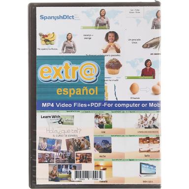 لوح فشرده ویدیوهای آموزش زبان اسپانیایی product image