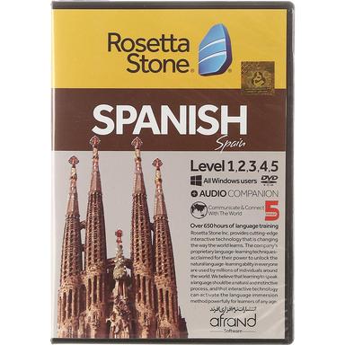 Rosetta Stone Spanish Level 1-5 DVD product image
