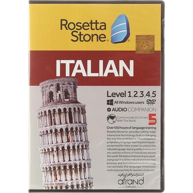 Rosetta Stone Italian Level 1-5 DVD product image