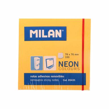 کاغذ یادداشت چسب دار میلان مدل Neon Colors بسته 100 عددی product image