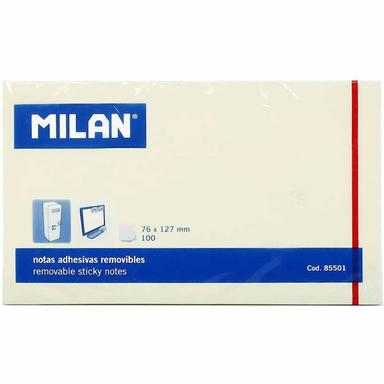کاغذ یادداشت چسب دار میلان کد 85501 بسته 100 عددی product image
