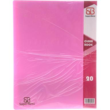 کلیر بوک 20 برگ سوپر بایند سایز A4 product image