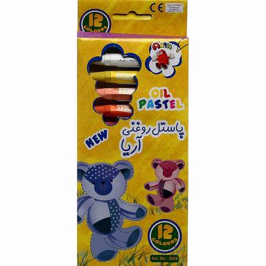 پاستل روغنی 12 رنگ آریا کد 2026 product image
