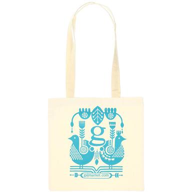 ساک پارچه ای شیری گاج مارکت طرح آشیانه قمری product image