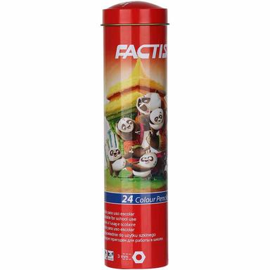 مداد رنگی 24 رنگ فکتیس جعبه استوانه ای product image