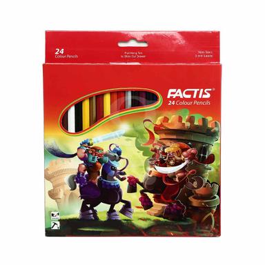 مداد رنگی 24 رنگ فکتیس جعبه مقوایی product image