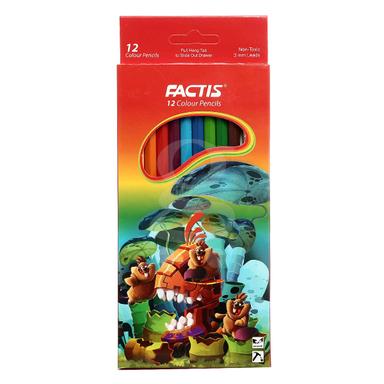 مداد رنگی 12 رنگ فکتیس جعبه مقوایی product image