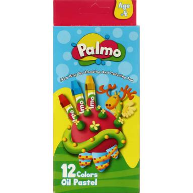 پاستل روغنی 12 رنگ پالمو کد 2202 product image