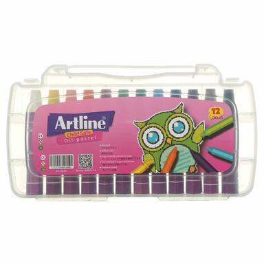 پاستل روغنی 12 رنگ آرت لاین طرح جغد کد 440PL12 product image