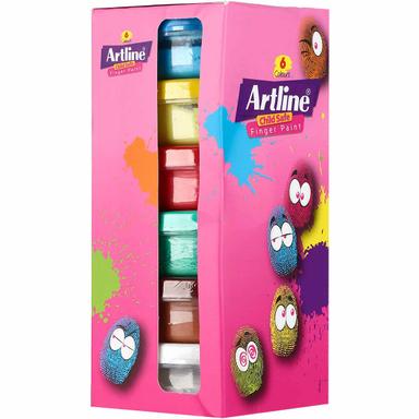 رنگ انگشتی 6 رنگ آرت لاین کد 810PL6 product image