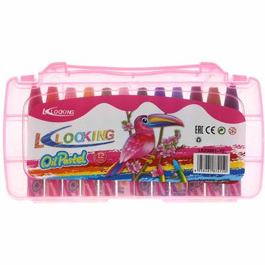 مداد شمعی 12 رنگ لوکینگ مدل LK23001 product image