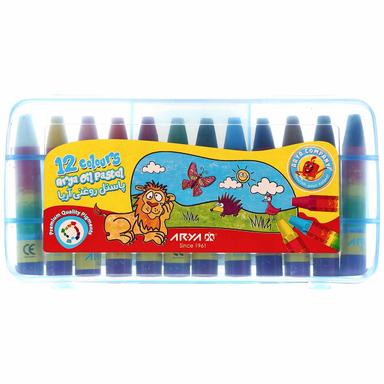 پاستل روغنی 12 رنگ آریا کد 2010 product image